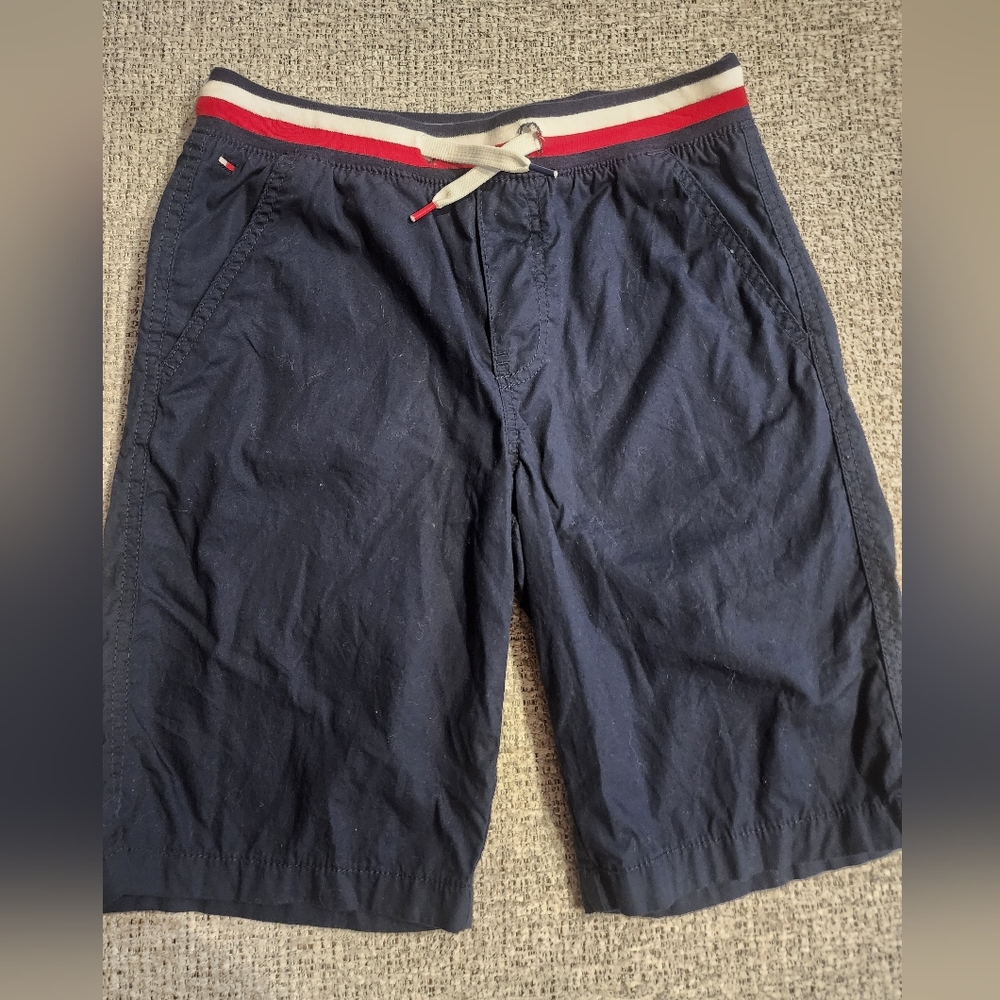 Boys Tommy knit waistband shorts